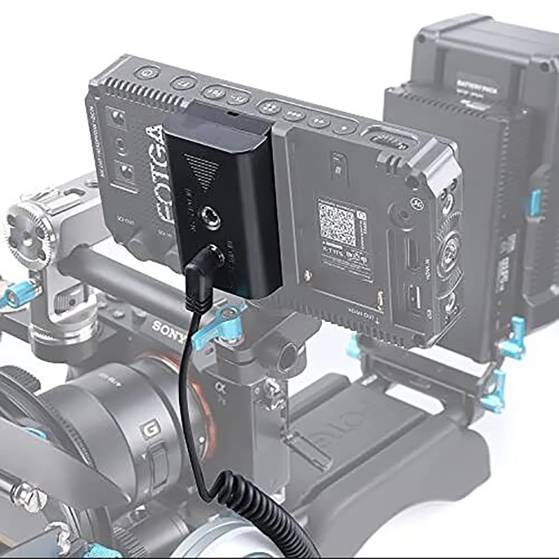 NP-F Dummy Battery DC Clutch Replacement of NP-F960/750/770/970 with DC Input an