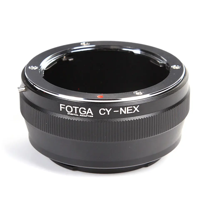 FOTGA Lens Adapter Ring for Contax Yashica CY to Sony E Mount A7III A9 NEX-7 NEX