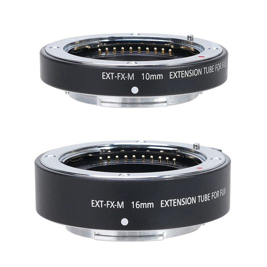 Auto Focus Macro Extension Tube 10Mm + 16Mm for Fujifilm Fuji FX Mount X-E3 X-E2