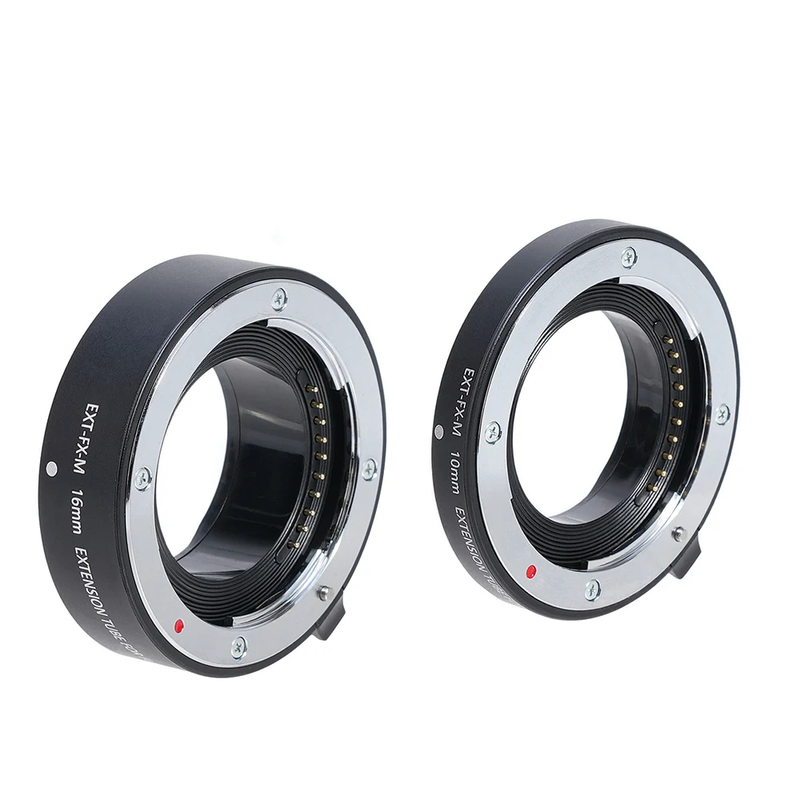 Auto Focus Macro Extension Tube 10Mm + 16Mm for Fujifilm Fuji FX Mount X-E3 X-E2