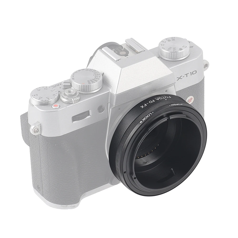 FOTGA Adapter Ring for Canon FD FL Mout Lens to film X Mount FX  X-A10 X-M1 X-E3