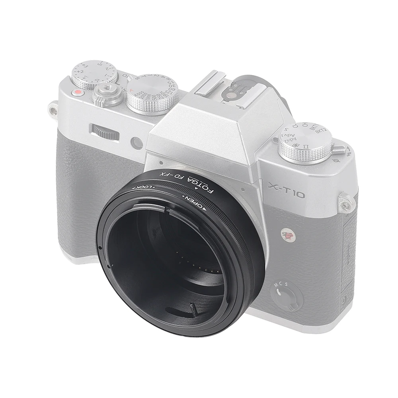 FOTGA Adapter Ring for Canon FD FL Mout Lens to film X Mount FX  X-A10 X-M1 X-E3