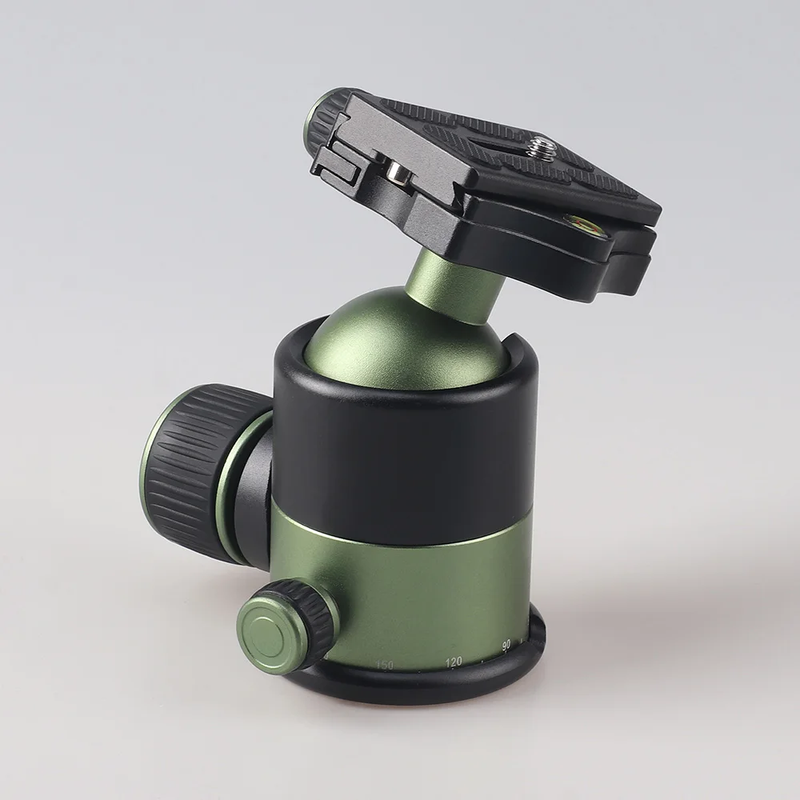 Universal 20KG Metal Heavy Duty Camera Tripod Ball Head W/ QR Quick Release Plat