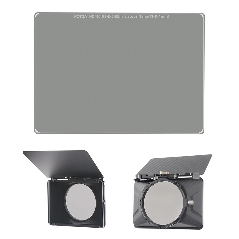 4X5.65 Square ND Filter ND4/ND16/ND64/ND1000 4Mm Square Neutral Density Filter D