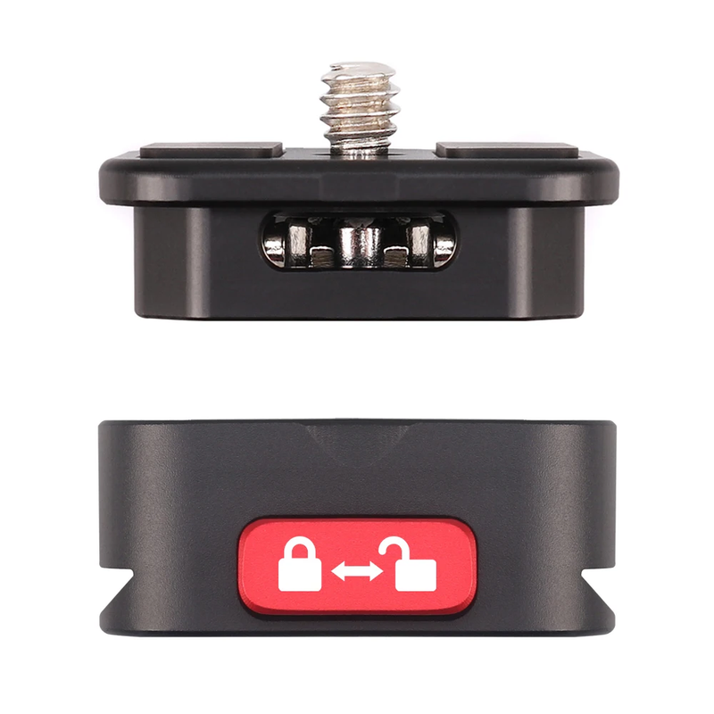 Camera Tripod Mount Claw Arca QR Plate Quick Release Clamp Kit for Canon/Sony/Ni
