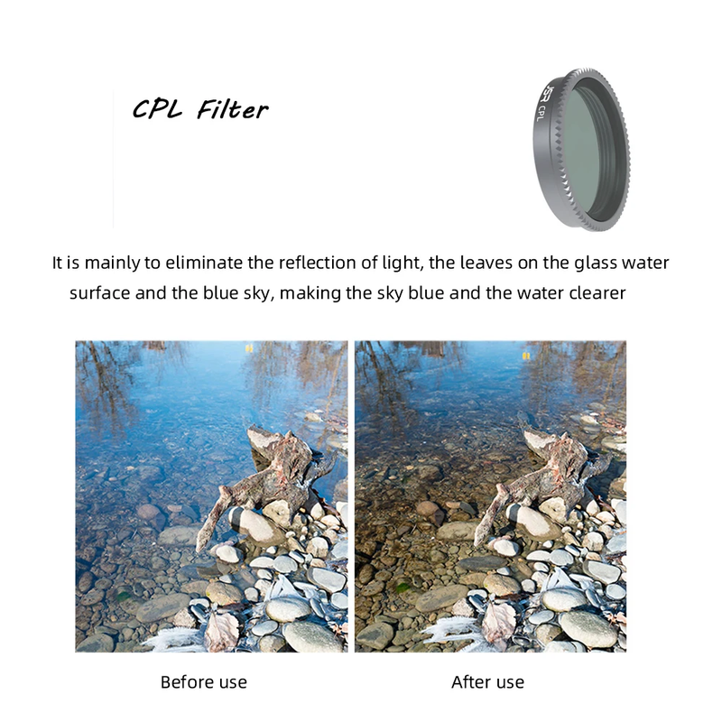 For Insta360 Go 2/3 Lens Filters ND8 ND16 ND32 MCUV CPL Set Night Filter for Ins