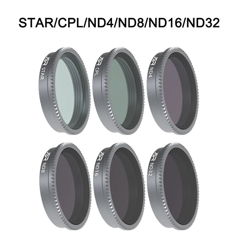 For Insta360 Go 2/3 Lens Filters ND8 ND16 ND32 MCUV CPL Set Night Filter for Ins