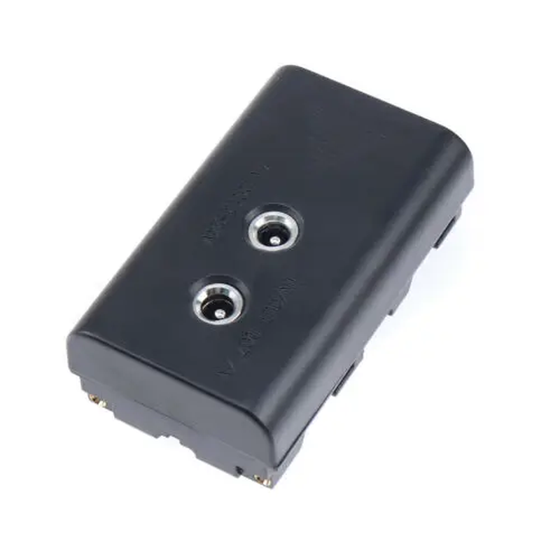 Power Adapter NP-F Dummy Battery DC Coupler NP-F550/750/970 W/ 2 DC Input Output