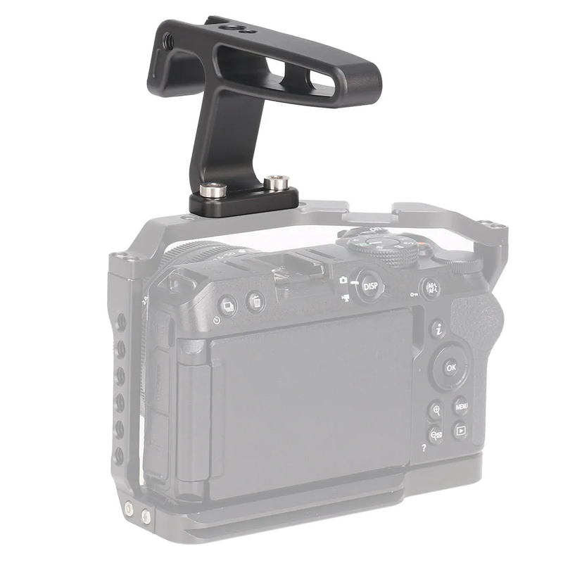 Mini Top Handle Hand Grip 1/4-20 Screws Cold Shoe Mount for Cameras Cage Lightw