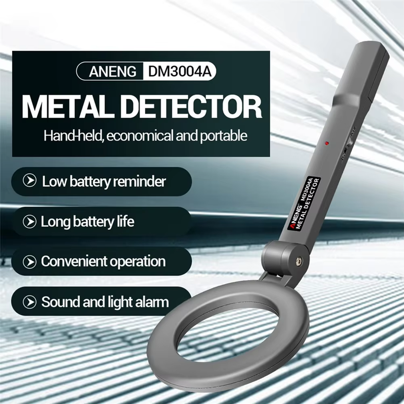 ANENG DM3004A Professional Metal Detector Handheld Pinpointer Alarm High Sensiti