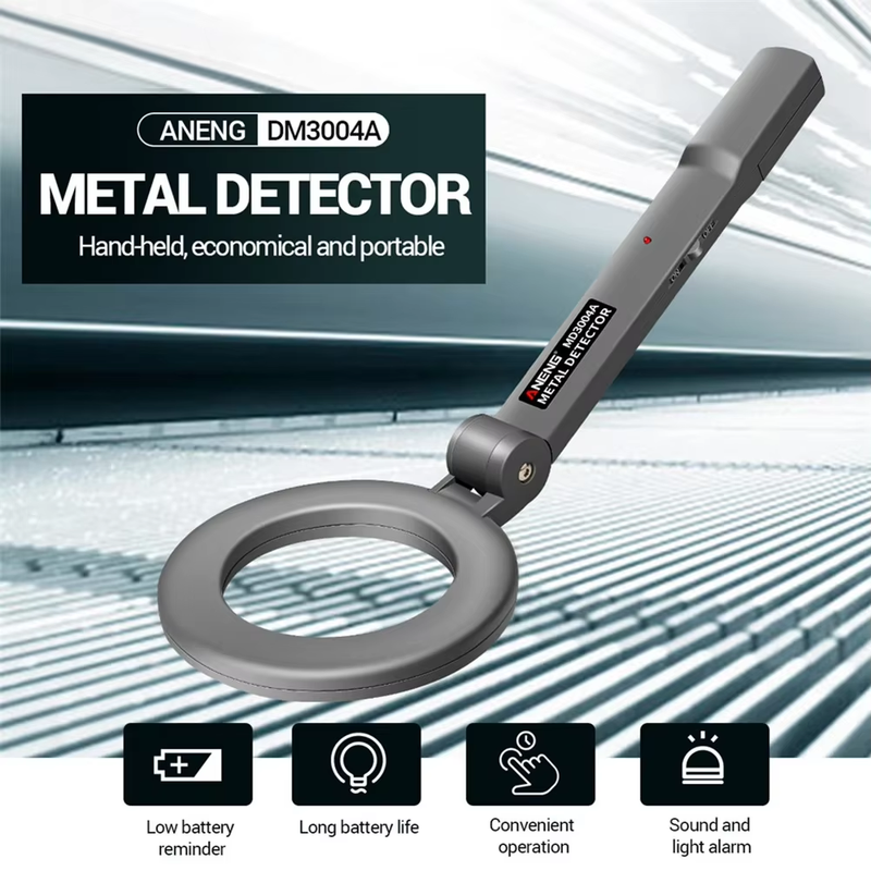 ANENG DM3004A Professional Metal Detector Handheld Pinpointer Alarm High Sensiti