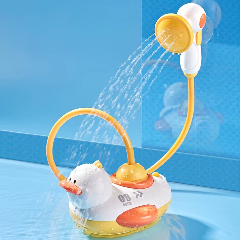 Baby Cartoon Duck Shower Classic Shower Bath Toy Animal Sprinkle Bathroom Swimmi