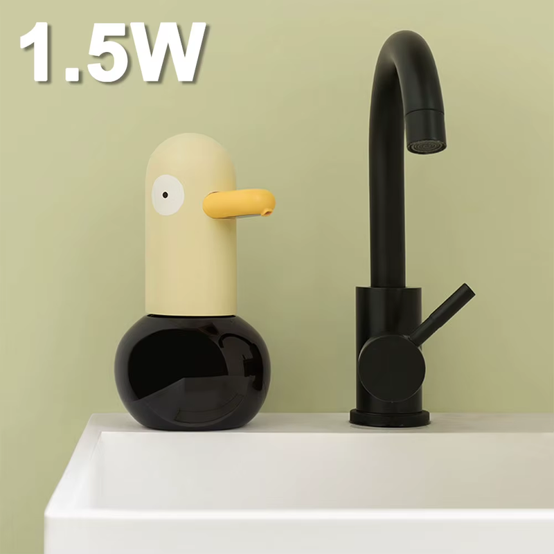 400Ml Cute Duck Automatic Induction Foam Soap Dispenser USB Charging No-Contact