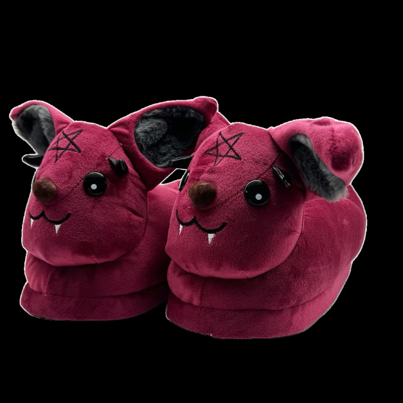 Halloween Michael Myers Chucky Plush Slippers Horror Ghostly Black Lord Devil Ra