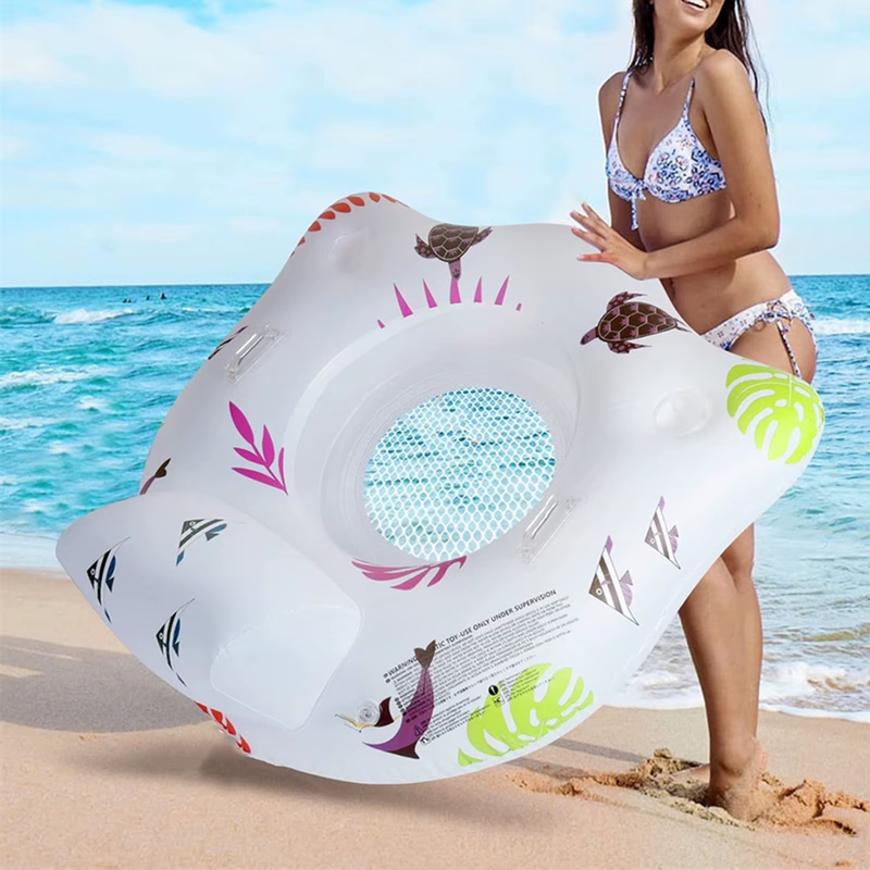 U-Shaped Floating Row Thickened Swimming Ring Floating Chair Water Floating Infl