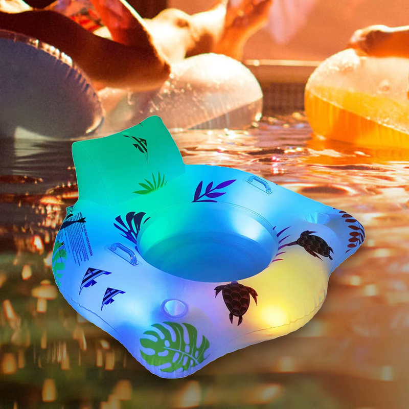 U-Shaped Floating Row Thickened Swimming Ring Floating Chair Water Floating Infl