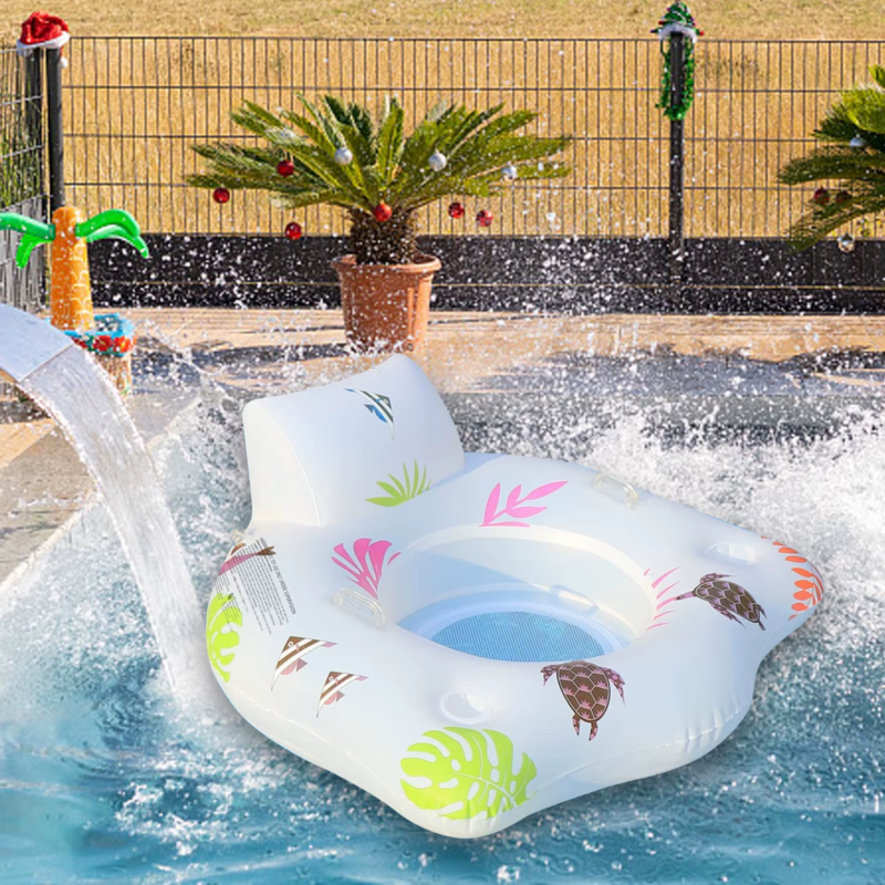 U-Shaped Floating Row Thickened Swimming Ring Floating Chair Water Floating Infl