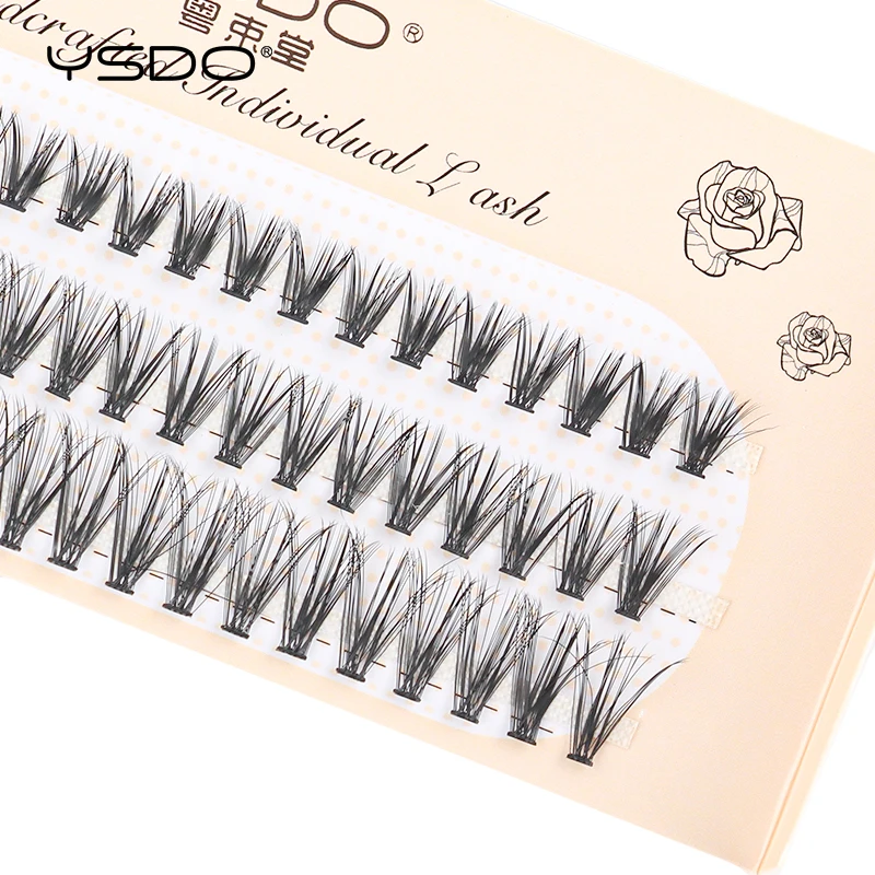 20D Mink Eyelashes Extension 60 Bundles Natural Eyelash 3D Fan Individual Lash C