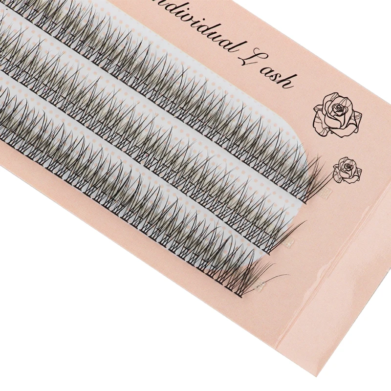 20D Mink Eyelashes Extension 60 Bundles Natural Eyelash 3D Fan Individual Lash C