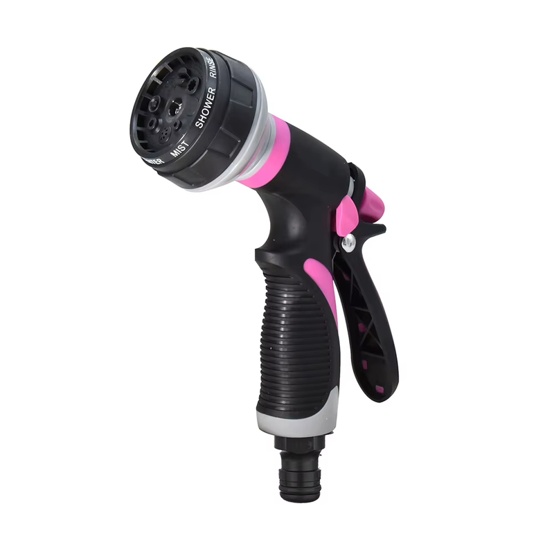 Hand-Held Water Hose Nozzle Multi-Function Garden Spray Nozzle High Pressure Hos