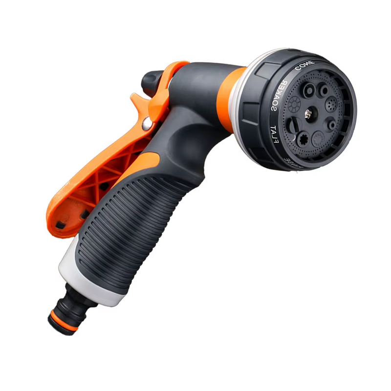 Hand-Held Water Hose Nozzle Multi-Function Garden Spray Nozzle High Pressure Hos