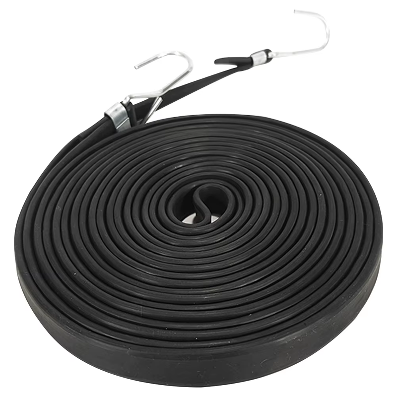 2.5/3.5/5M Bungee Cords with Hooks Flat Elasticity Rope Rubber Motorcycle Bicycl