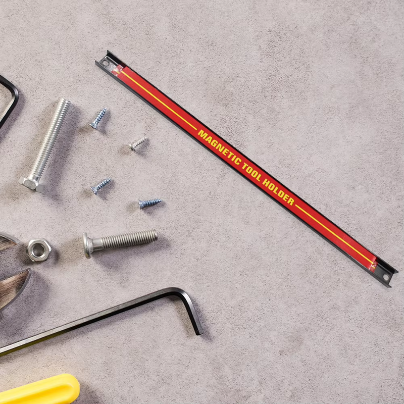 Garage Wall Mount Rack Strip Magnetic Tool Holder Storage Organizer Workbench Ac