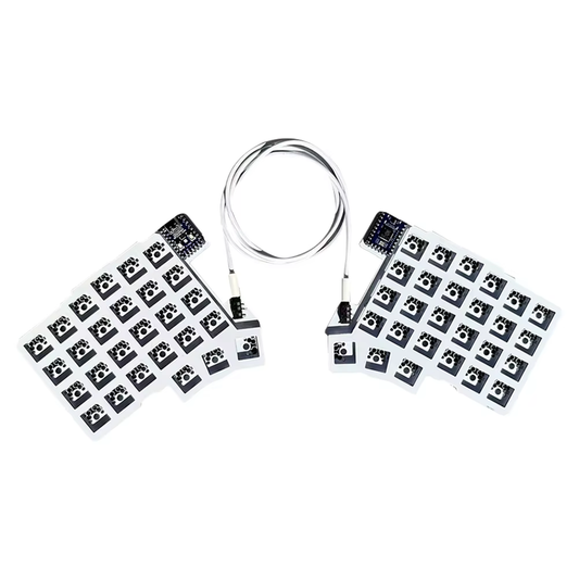 Split Keyboard Wired Programmable Keyboard Hot Swap Left Right Hand Keyboard Sup
