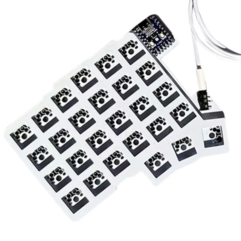 Split Keyboard Wired Programmable Keyboard Hot Swap Left Right Hand Keyboard Sup