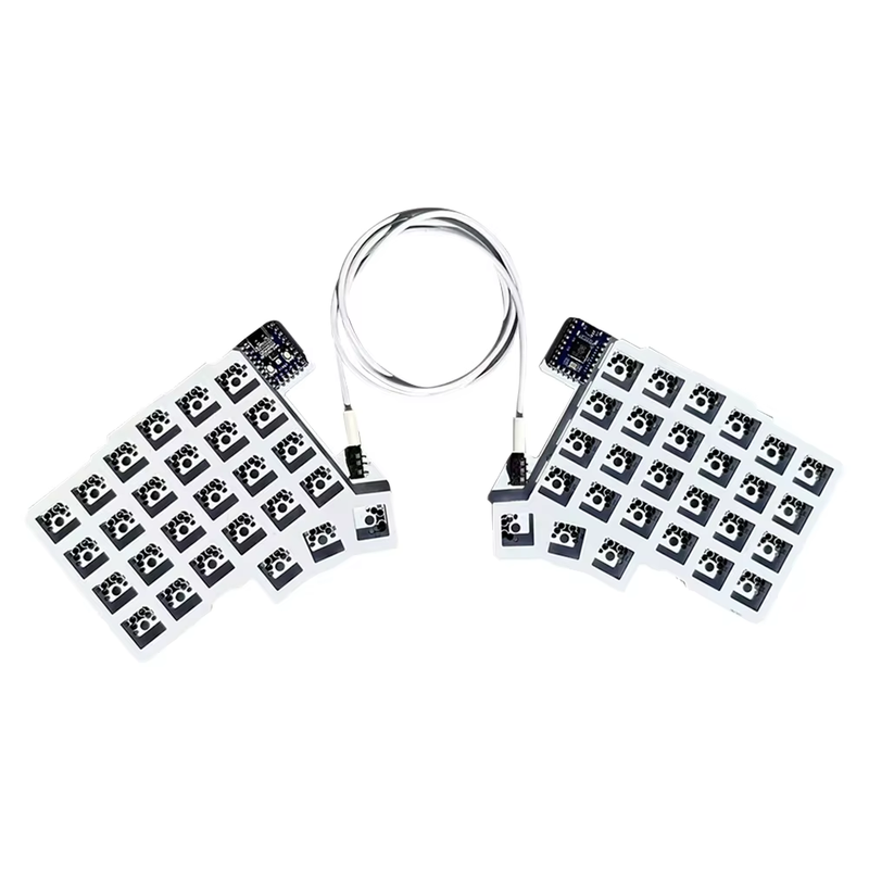 Split Keyboard Wired Programmable Keyboard Hot Swap Left Right Hand Keyboard Sup
