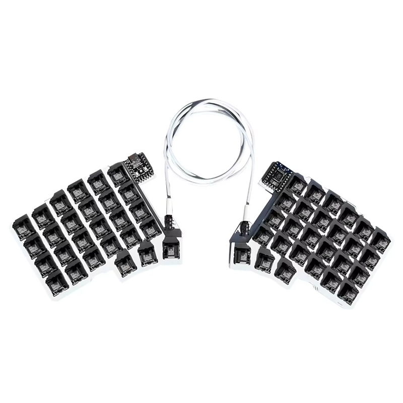 Split Keyboard Wired Programmable Keyboard Hot Swap Left Right Hand Keyboard Sup