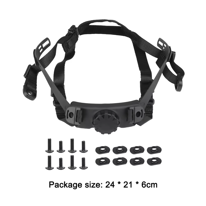 Helmet Inner Suspension System Portable Helmets Head Lock Strap Adjustable Secur