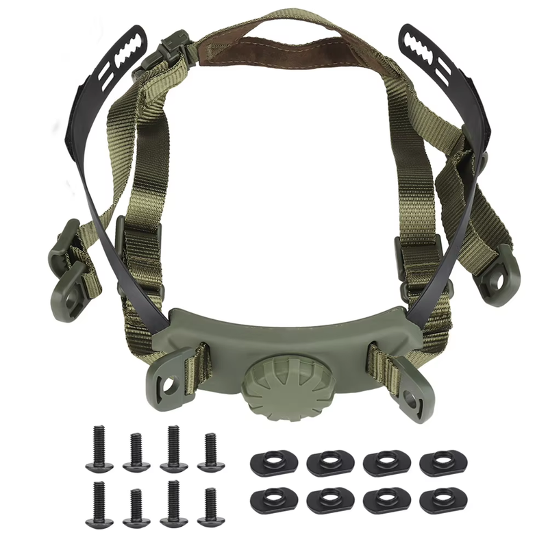 Helmet Inner Suspension System Portable Helmets Head Lock Strap Adjustable Secur