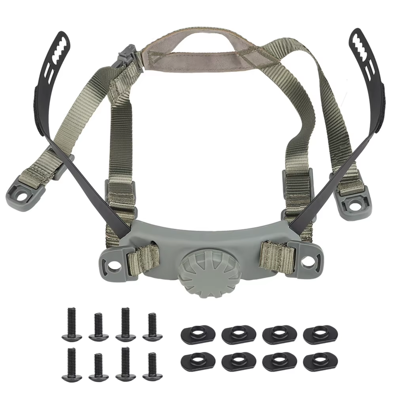 Helmet Inner Suspension System Portable Helmets Head Lock Strap Adjustable Secur
