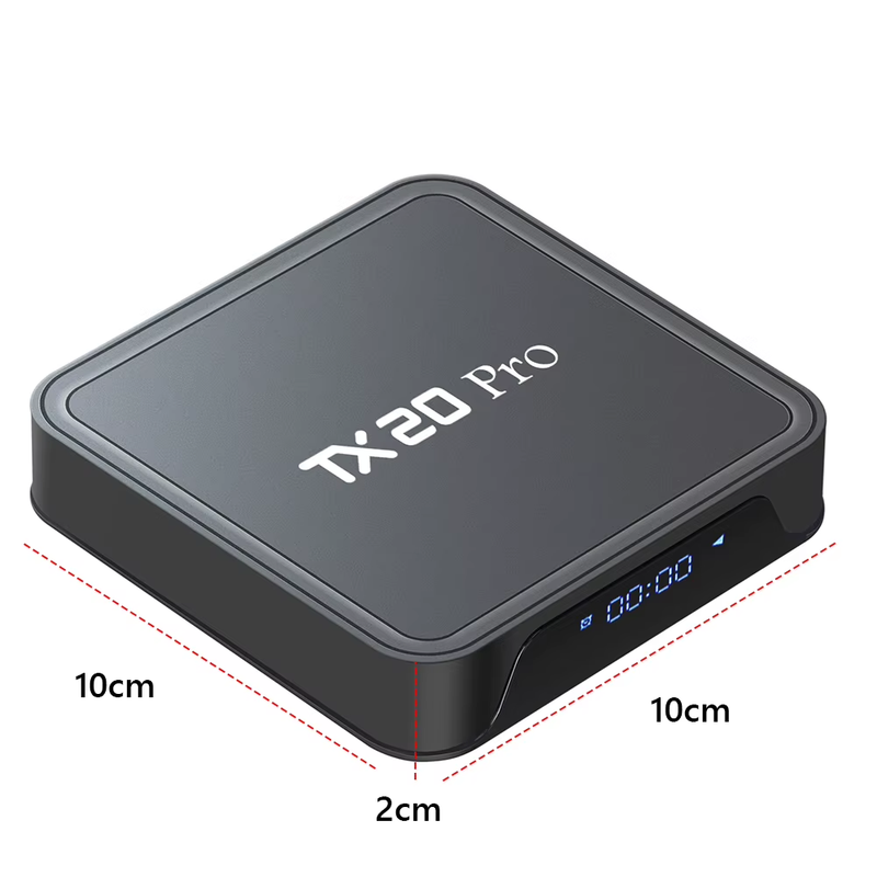 Android 15.0 Media Player Allwinner H313 Quad Core 4K HD Set Top Box Dual WIFI B