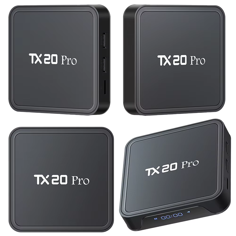 Android 15.0 Media Player Allwinner H313 Quad Core 4K HD Set Top Box Dual WIFI B