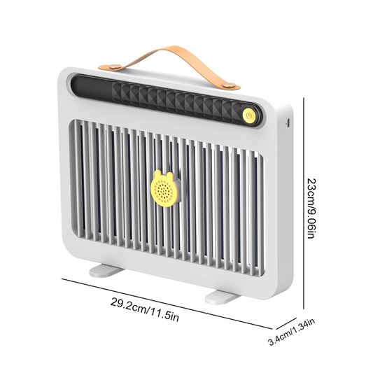 Electric Fly Catcher USB Rechargeable Mosquito Killer Lamp with Silent UV Light