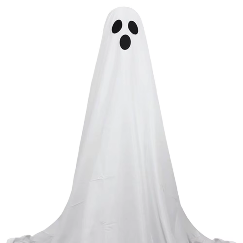 Light up Ghost Spooky Ghost Halloween Decor with String Lights Scary Standing Gh