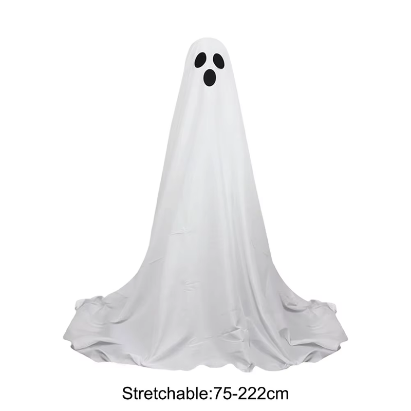 Light up Ghost Spooky Ghost Halloween Decor with String Lights Scary Standing Gh