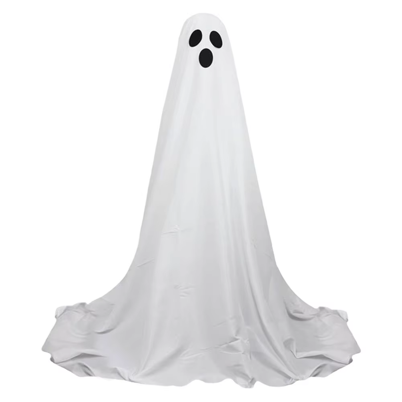 Light up Ghost Spooky Ghost Halloween Decor with String Lights Scary Standing Gh