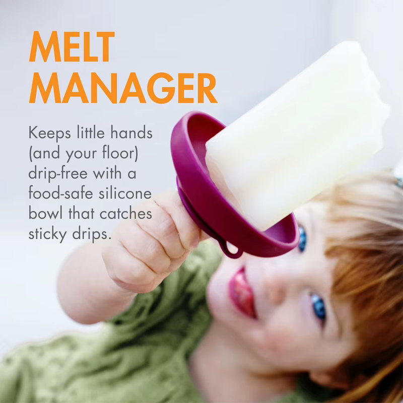 5 Pcs Drip-Proof Popsicle Rack for Summer Silicone Anti-Drip Ice Cream Bracket R