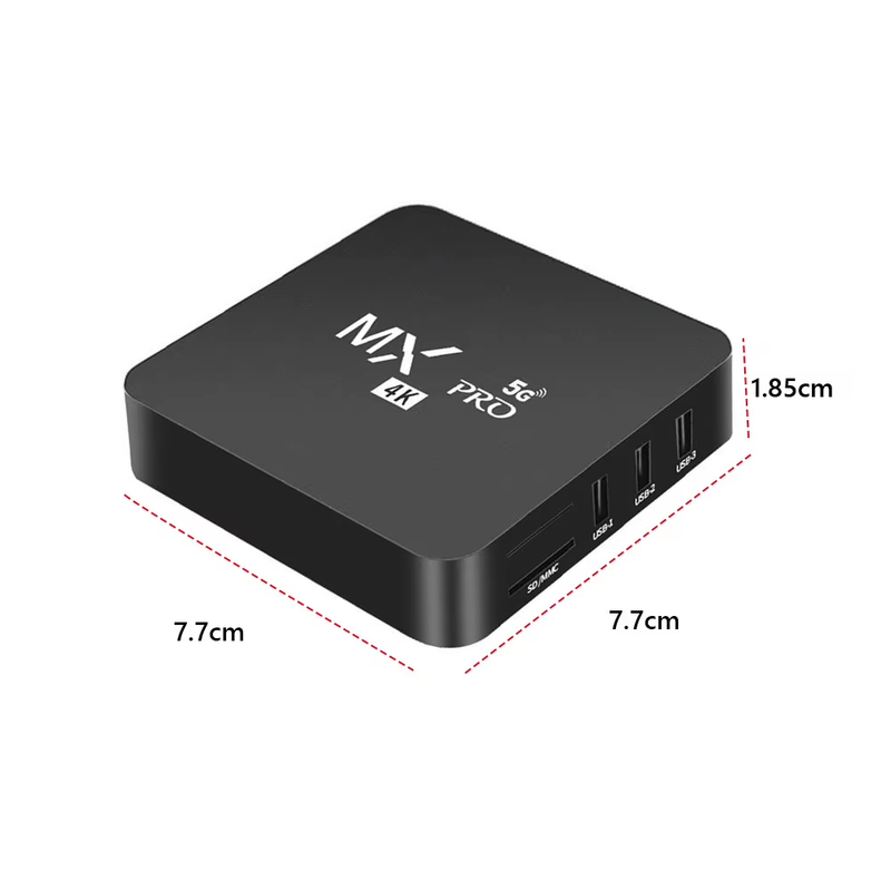 Android 12 Smart TV Box RK3228A Quad Core 2.4G&5G Dual Wif Home Video Player RAM
