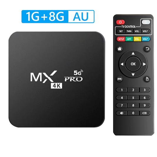 Android 12 Smart TV Box RK3228A Quad Core 2.4G&5G Dual Wif Home Video Player RAM