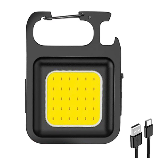 COB Pocket Work Light Multifunctional LED Mini Working Light 4 Modes with Hook B