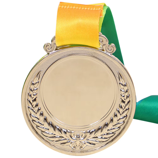 2 Inches Gold Silver Bronze Award Medal with Neck Ribbon Gold Silver Bronze Priz