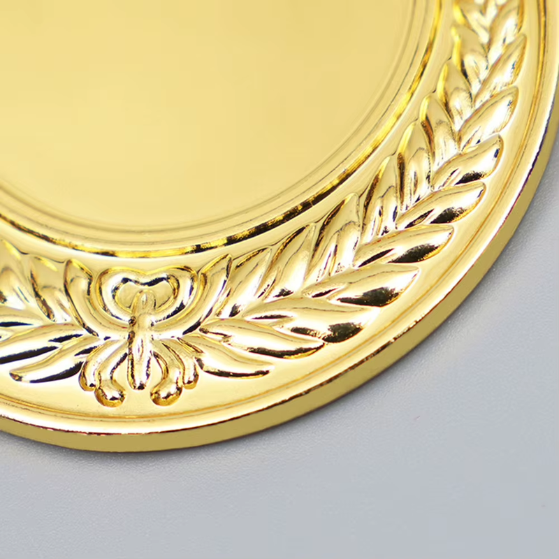 2 Inches Gold Silver Bronze Award Medal with Neck Ribbon Gold Silver Bronze Priz