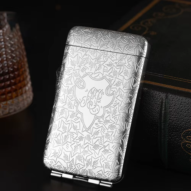 Vintage Cigarette Case Cigarette Storage Case Zinc Alloy Cigarette Carrying Case