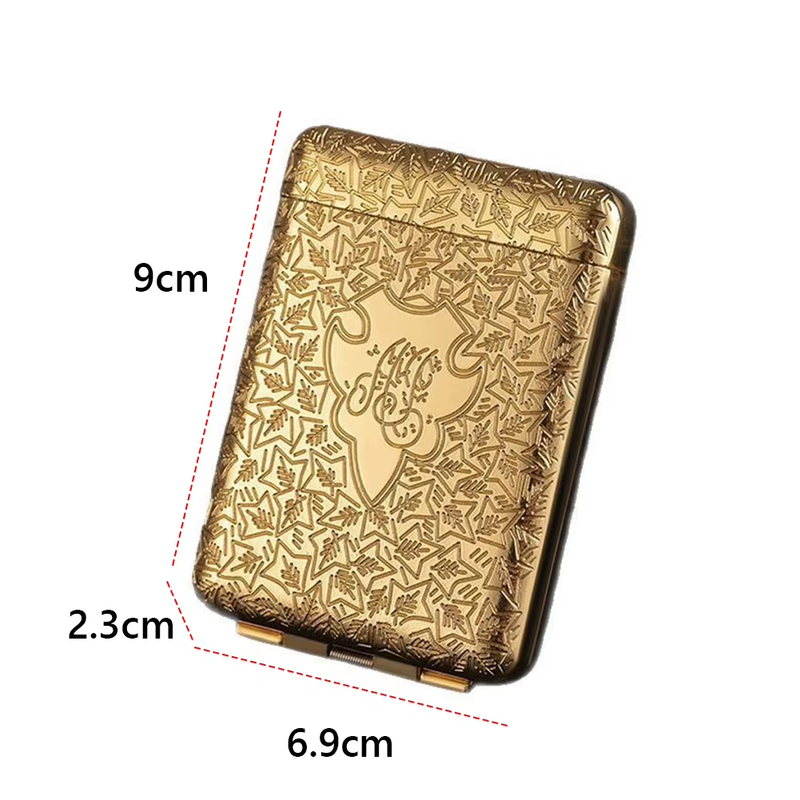 Vintage Cigarette Case Cigarette Storage Case Zinc Alloy Cigarette Carrying Case