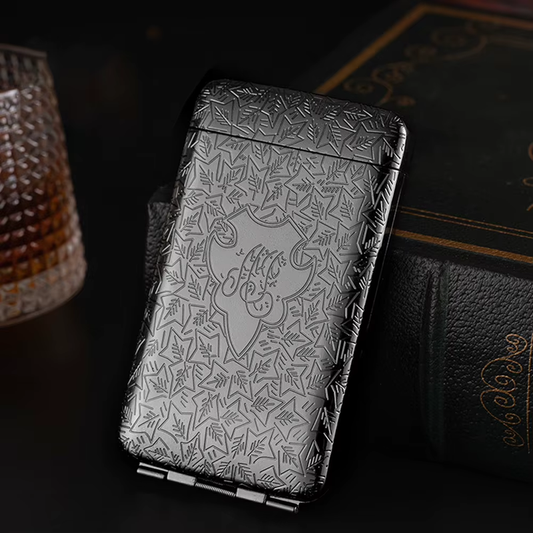Vintage Cigarette Case Cigarette Storage Case Zinc Alloy Cigarette Carrying Case