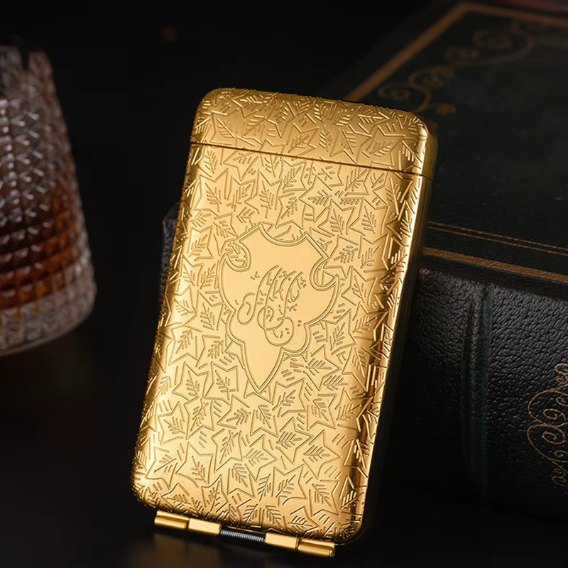 Vintage Cigarette Case Cigarette Storage Case Zinc Alloy Cigarette Carrying Case